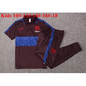 FC Barcelona 2020/2021 Dziecięcy Koszulka Polo Treningowa M003